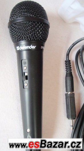 Karaoke Mikrofon kabel 5m s 3,5jack, dynamický, audio, nové