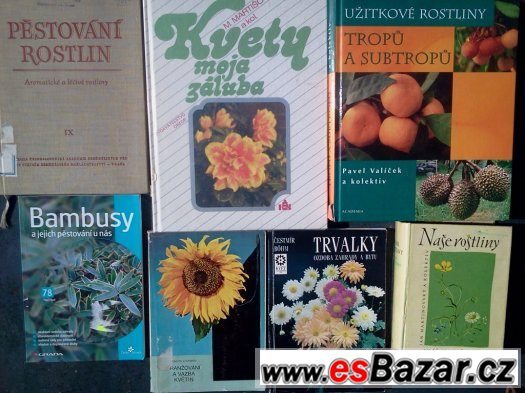 Knihy o rostlinách a jejich pěstování, houby