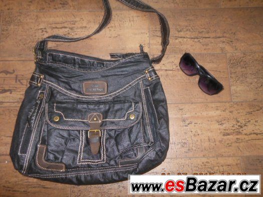 ČERNÁ KABELKA I CROSS BODY-NOVÁ + SLUNEČ.BRÝLE ZDARMA