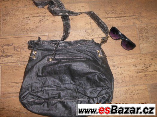 ČERNÁ KABELKA I CROSS BODY-NOVÁ + SLUNEČ.BRÝLE ZDARMA