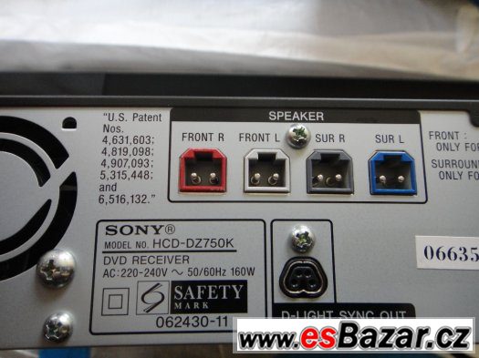 Kino Sony dav 750, 850w