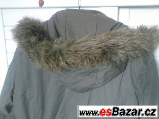 Dámský bavlněný zimní kabát