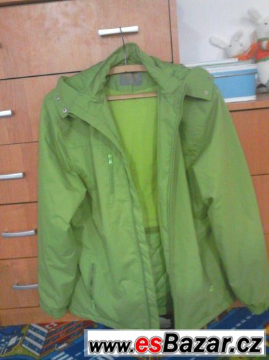 Dámská zelená zimní bunda