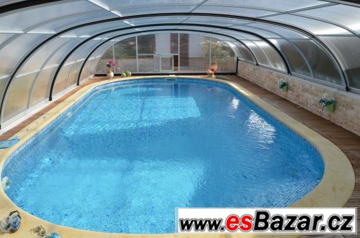 Prodám zánovní zastřešení bazénu - ALUKOV Prodám zánovní zastřešení bazénu - ALUKOV