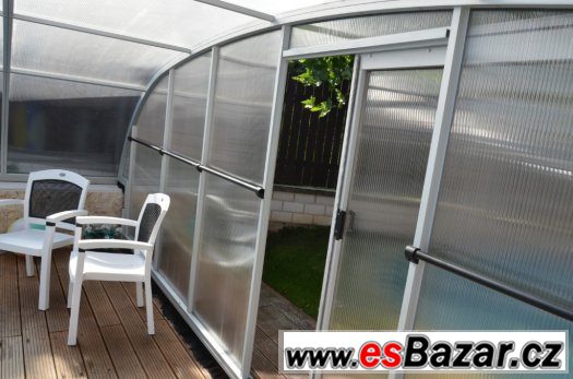 Prodám zánovní zastřešení bazénu - ALUKOV Prodám zánovní zastřešení bazénu - ALUKOV