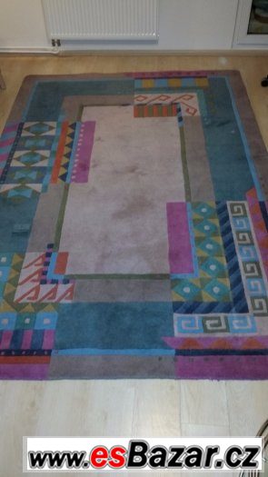 Vlněný perský koberec 3x2 m