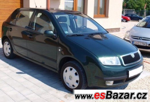 prodam skoda fabia elegance  1.9TDI 74KW rv.2000/11mesic