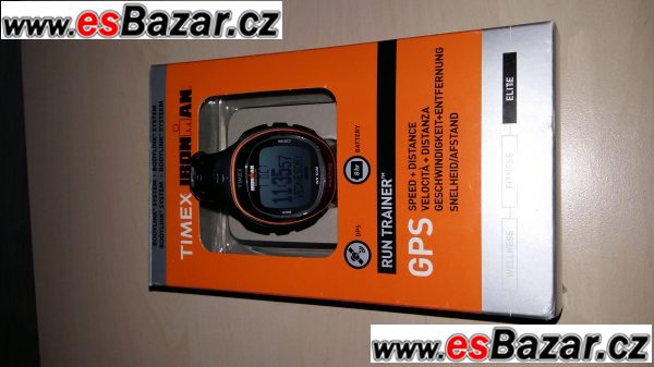 TIMEX Ironman Run Trainer GPS 1.0 T5K549 se zárukou TIMEX Ironman Run Trainer GPS 1.0 T5K549 se zárukou