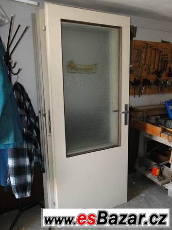 Prosklené dveře šířka 80 cm