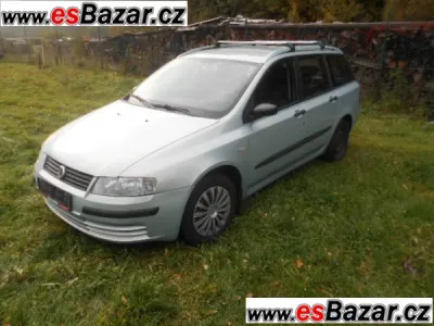 Prodám na Fiat Stilo Combi 1,6 16V 76kw náhradní díly
