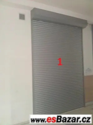 Horizontální hliníkové žaluzie na elektrický pohon