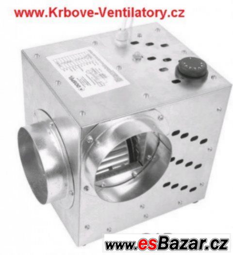 Nový krbový ventilátor KOM 400 II (doklad, záruka)