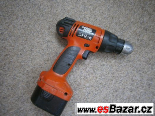 Aku vrtačka Black&Decker 12V