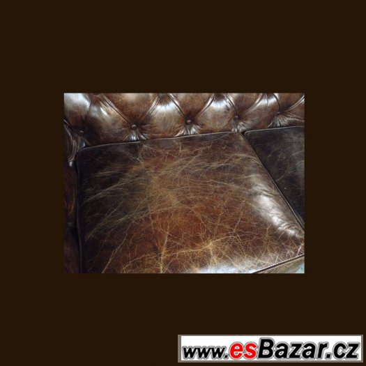 Luxusní CHESTERFIELD otoman