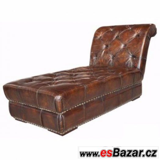 Luxusní CHESTERFIELD otoman