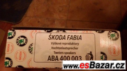 Reproduktory Škoda Fabia