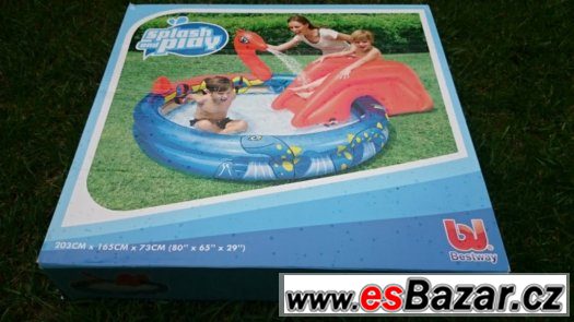151 - Bazén BESTWAY - drak se sprchou a se skluzavkou 151 - Bazén BESTWAY - drak se sprchou a se skluzavkou