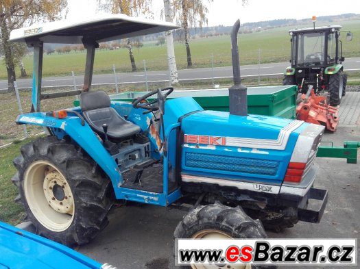 Malotraktor Iseki TA 250 s letní kabinou