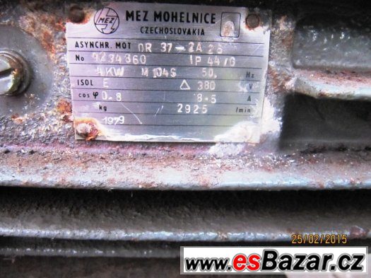 Motor MEZ Mohelnice 4 KW (1979)