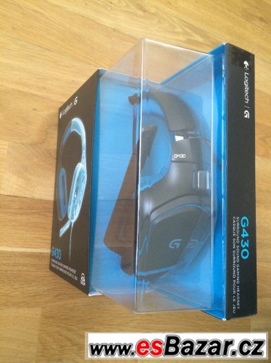 Prodám herní sluchátka Logitech G430