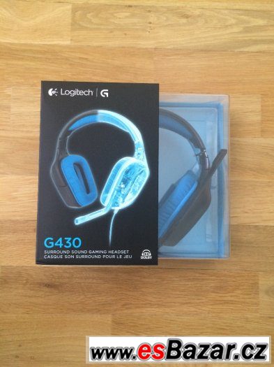 Prodám herní sluchátka Logitech G430