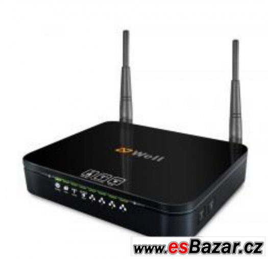 WELL WRC7010N - WiFi n Router 300Mb 2,4GHz, 2x 3dBi fixní