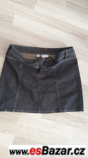 Dívčí džínova sukně MNG jeans. orig v. M/38 Dívčí džínova sukně MNG jeans. orig v. M/38