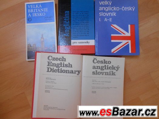 Prodám učebnice a slovníky