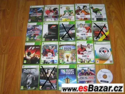 Sportovní a závodní hry XBOX 360