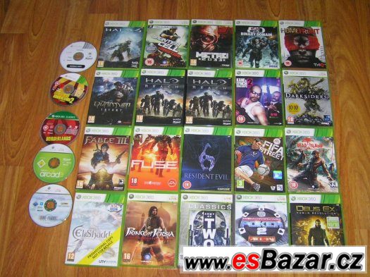 Prodám hry pro XBOX 360 Prodám hry pro XBOX 360