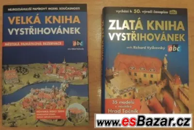 koupím:Velká kniha vystřihovánek a Zlatá kniha vystřihovánek