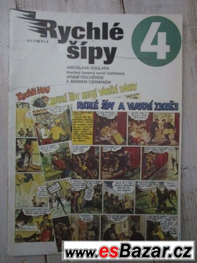 Rychlé šípy komixy Rychlé šípy komixy
