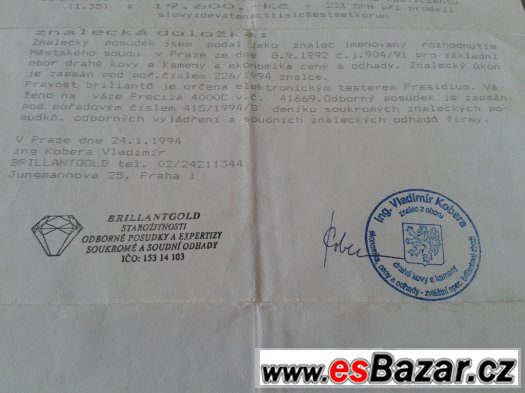 Zlatá brož Zlatá brož