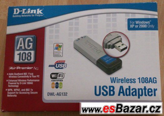 D-Link DWL-AG132 USB WIFI adaptér