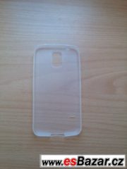 Samsung Galaxy S5 bílé poloprůhledné pouzdro G900