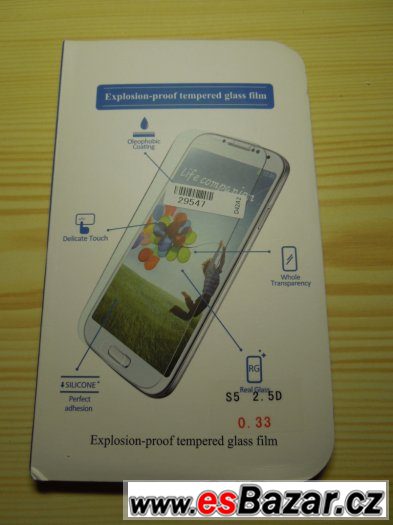 Ochranné tvrzené sklo pro Samsung Galaxy S5 (G900)