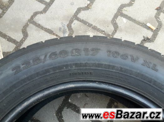 4x zimni pneu 235/60/17 106V extra load  nokian