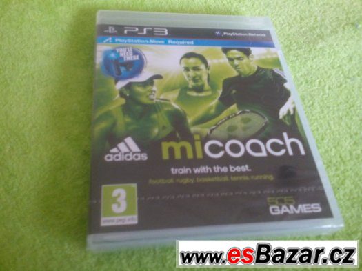 PS3 nerozbalená Adidas micoach