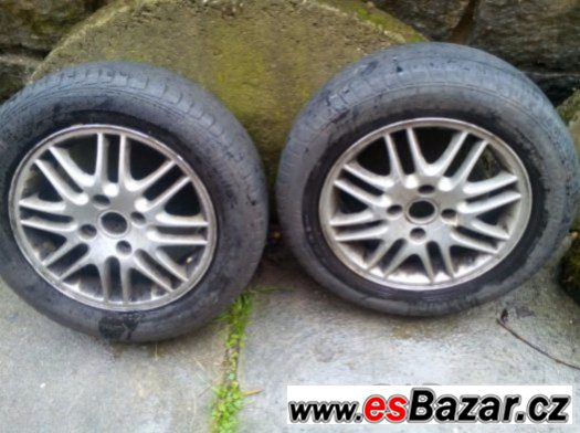 Prodám alu kola 4x108 FORD PEUGEOT 195/60/15