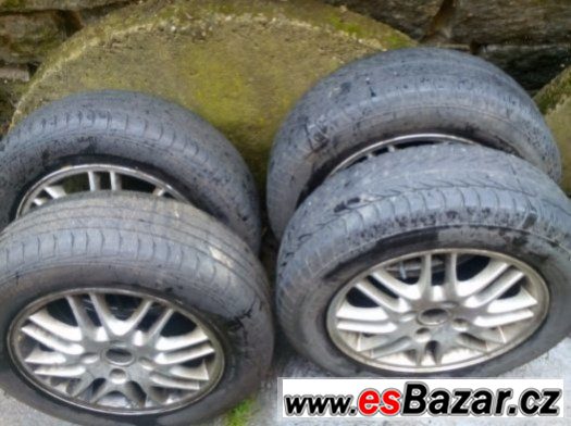 Prodám alu kola 4x108 FORD PEUGEOT 195/60/15