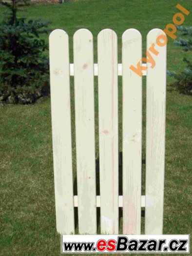 Dřevěné plotovky - dřevěný plot