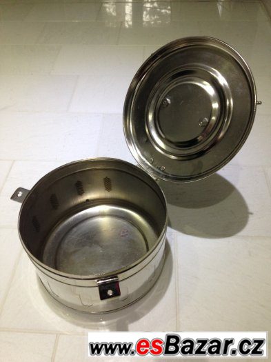 STERILIZAČNÍ BUBEN CHIRANA průměr 24 cm výška 15,5 cm