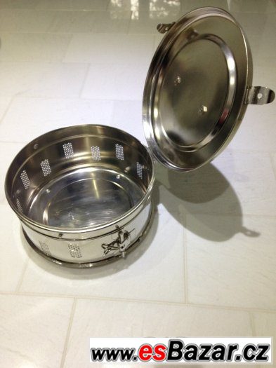 STERILIZAČNÍ BUBEN CHIRANA průměr 27 cm výška 15 cm