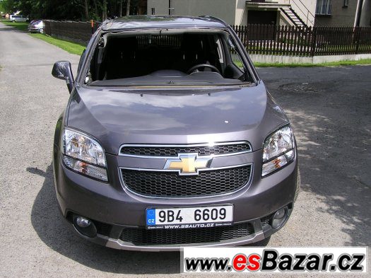 Prodám Chevrolet Orlando LTZ 1,4 TURBO 103kw,benzin,2013/11