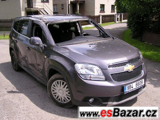 Prodám Chevrolet Orlando LTZ 1,4 TURBO 103kw,benzin,2013/11