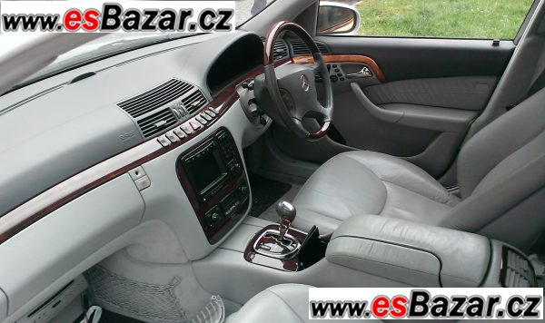  Prodám kožený interier w220 S500 AMG