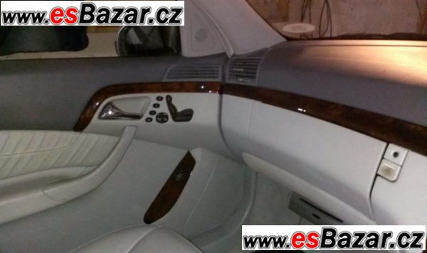  Prodám kožený interier w220 S500 AMG