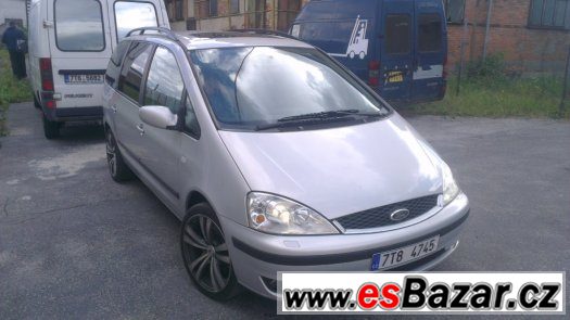 Ford Galaxy 2.8 V6 sekvenční LPG, krásný stav