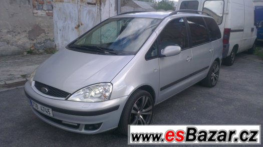 Ford Galaxy 2.8 V6 sekvenční LPG, krásný stav