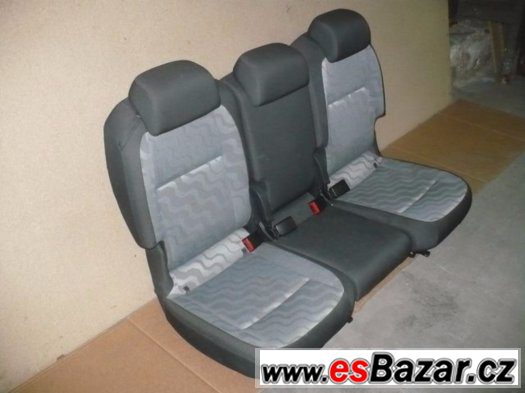 Zadní sedadla Škoda Roomster- i jednotlivě